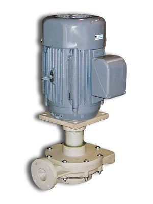 fybroc close coupled cantilever sump pumps